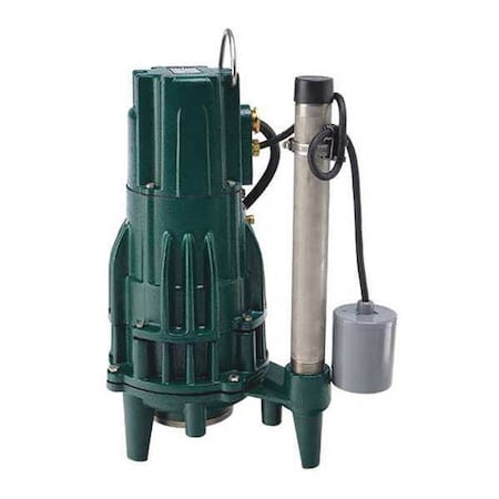 Grinder Pump,1 HP,230V,11-5/8"" Dia.