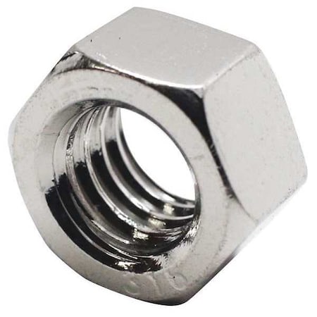 Hex Nut, M6-1.00, 18-8 Stainless Steel, Not Graded, Advanced Corrosion Resistance, 4.70 mm Ht