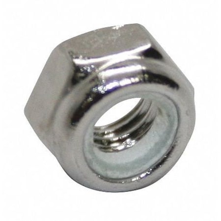 Nylon Insert Lock Nut, M3-0.50, 316 Stainless Steel, Not Graded, NL-19, 4 mm Ht, 100 PK