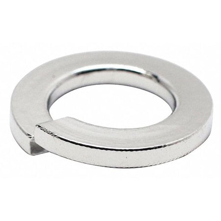 Split Lock Washer, For Screw Size 1/2 in 18-8 Stainless Steel, NL-19 Finish, 50 PK
