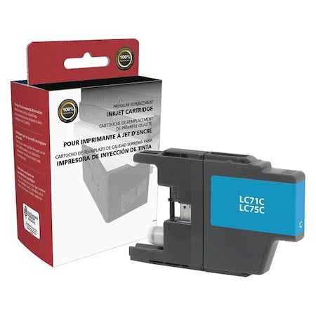 Ink Cartridge, Cyan, Remanufactured