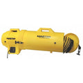 Confined Space Fan, Yellow, 13" H