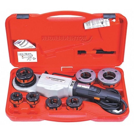 Pipe Threading and Cutting Machines, 1/2 in to 2 in, Rod: No Rod Bolt: No Bolt