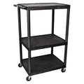 Cart, Mobile Type, Plastic, 24" W