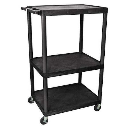 Cart, Mobile Type, Plastic, 24" W