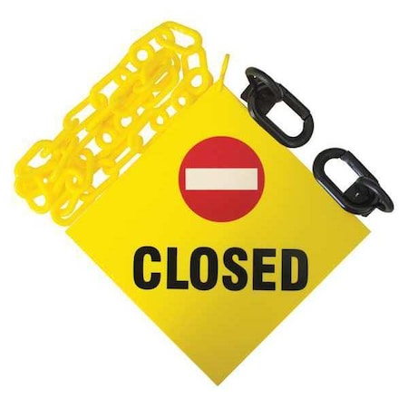 Sign Kit, Size 12 ft., Yellow, 7412CL