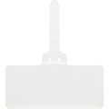 Clear Plastic Label Holder, 3 in L, 1 13/32 in W