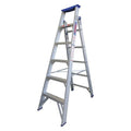 Multipurpose Ladder, Extension Ladder, Stepladder Configuration, 11 ft, Aluminum