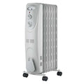Portable Electric Heater, 1500, 120V AC, 1 Phase, 5118 BtuH, Non-Oscillating