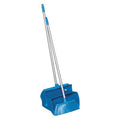 Lobby Dust Pan and Broom Set, Blue