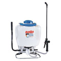 4 gal Backpack Sprayer, Poly, 48 in L Hose, 20 in L Wand, Fan Nozzle Spray Pattern, 60 psi Max