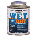 Pipe Cement, 8 fl oz, Aqua Blue