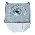 JunctionBox, Gray, CastIron, 4inL, 4inW