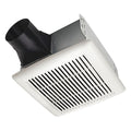 Ceiling Bathroom Fan, 110 cfm cfm, 4 in Duct Dia., 120V AC, Energy Star Certified