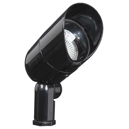 AccentLight, 600lm, 12VAC, Blk, Halogen3000K