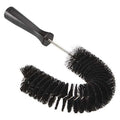 7 7/8 in W Hook Brush, Medium, 5 1/4 in L Handle, 16 1/2 in L Brush, Black, Polypropylene