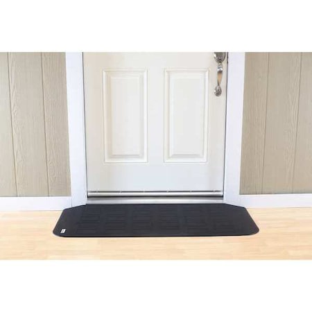 ADA Compliant Ramp,Matte,Black,23"" H