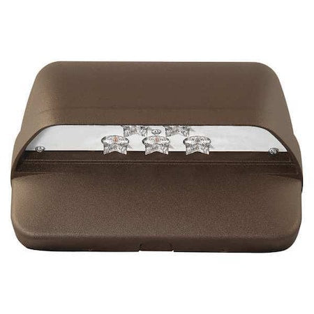 LED Wall Pack, 13W, 1100 lm, 5-1/4" H