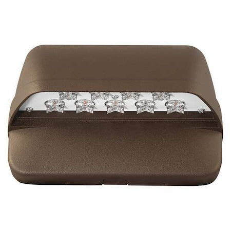 LED Wall Pack, 17W, 2100 lm, 5-1/4" H