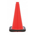 Traffic Cone, PVC, Non-Reflective, 18 in Height, 3 lb, Orange