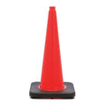 Traffic Cone, PVC, Non-Reflective, 28 in Height, 10 lb, Orange