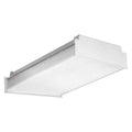 LED Wraparound Fixture, 2 ft L, 3295 lm
