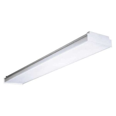 LED Wraparound Fixture, 4 ft L, 4477 lm