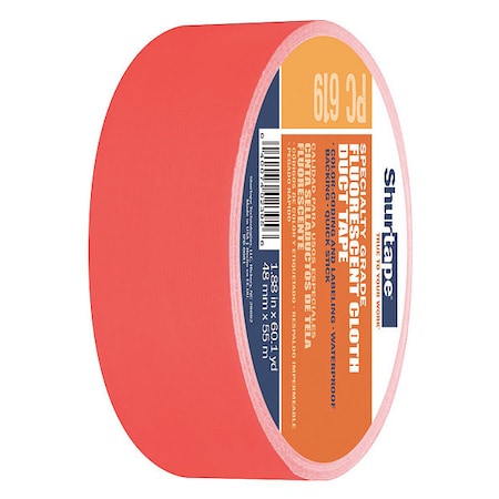 DuctTape, Orange, 60-1/8ydL, 1-7/8inW