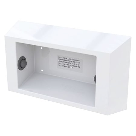 16-5/8" L Paper Towel Dispenser, SS White
