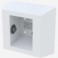 Toilet Paper Holder, White, SS, 10-1/2" L