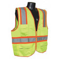 High Visibility Vest, Yellow/Green, 4XL