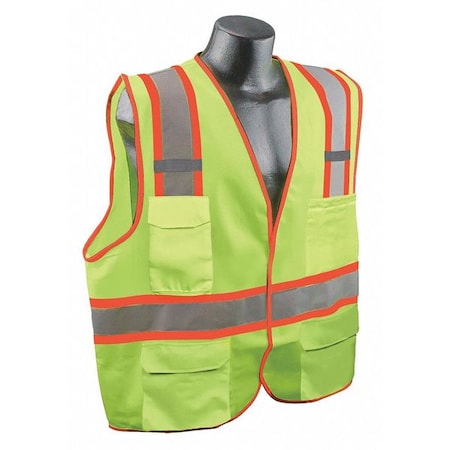 High Visibility Vest, Yellow/Green, L/XL