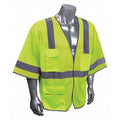 High Visibility Vest, Yllw/Green, 4XL/5XL
