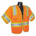 High Visibility Vest, Orange/Red, 5XL