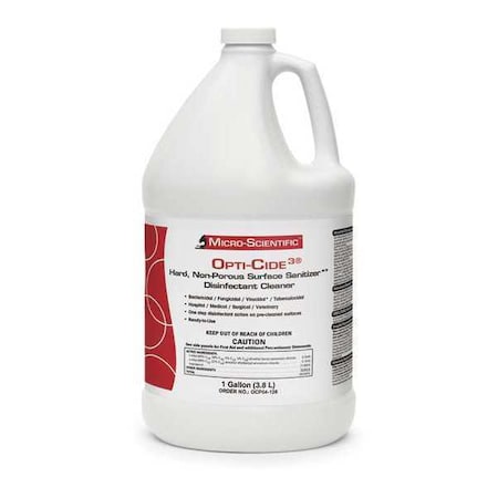 Healthcare Surface Disinfectant, 1 gal. Bottle, Unscented