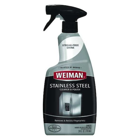 Stainless Steel Cleaner and Polish, Trigger Spray Bottle, 22 oz, Ready to Use