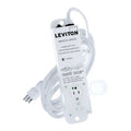 Outlet Strip, Medical Grade, 2 5-15R, 5-15P, 15 ft., White