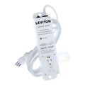 Outlet Strip, Medical Grade, 2 5-15R, 5-15P, 7 ft., White