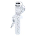 Outlet Strip, Medical Grade, 6 5-20R, 5-20P, 15 ft., White