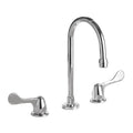 Dual Handle Widespread Lavatory Faucet, Chrome 3-hole 6-16" installation Hole