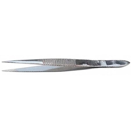 Splinter Tweezer, Silver, 3-1/2" L