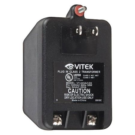 Power Supply, Output 24VAC, VA Rating 20