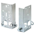 Bottom Lifting Brackets, Fits 7/16 in. Diameter Garage Door Roller Stems (1 Set),PR