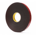Double-Sided Foam Tape, 1 in W, 36 yd L, 1/16 in, Acrylic Foam, Double-Sided, 9 PK