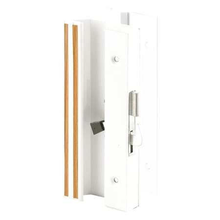 Low Profile/Low Base White Aluminum Latch Handle (Single Pack)