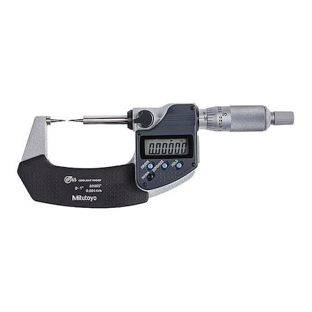 Point Micrometer, Ratchet Thimble