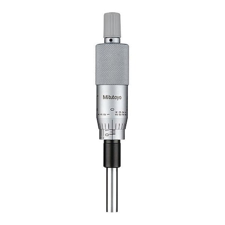 Micrometer Head, 0 to 1" Range, Steel