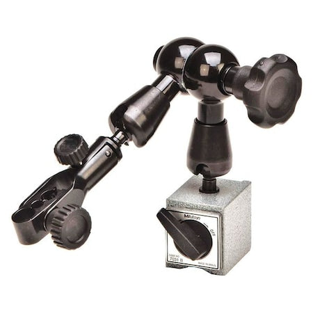 Magnetic Stand, Black, 8-27/64" L, 3 Holes