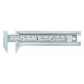 Pocket Slide Caliper, Steel, 1/2" Jaw D