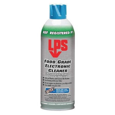 Electrical Parts Cleaner, Aerosol Spray Can, 11 oz, Liquid